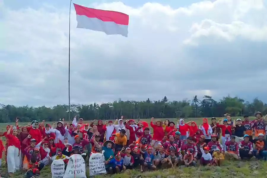Ilustrasi momen Hari Kemerdekaan Indonesia.