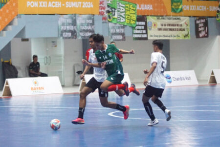 Futsal Jatim Kalahkan Jakarta di Matchday Kedua PON 2024 foto beritajatim