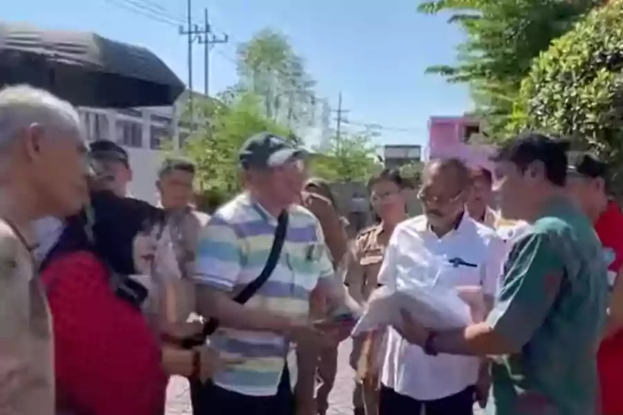 Tangkapan layar video viral akun instagram @Cakj1.