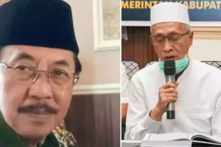 Viral Pernyataan Ketua DPC PPP Bondowoso Dukung RAHMAD, Tim BAGUS: Lebih Sayang Partai atau Orang? Ketua Tim Pemenangan BAGUS, H. Imam Tahir (kiri) dan Ketua DPC PPP Bondowoso, KH. Salwa Arifin (kanan).