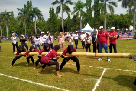 Dispora Jatim Gelar Invitasi Olahraga Tradisional 2024 di Ngawi foto berita jatim