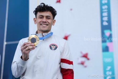 Dua Emas di Olimpiade Paris, Indonesia Tatap Sejarah Baru untuk Los Angeles 2028 foto beritajatim