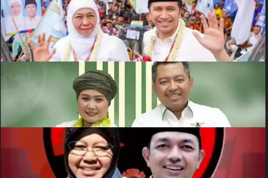 Pertarungan sengit tiga Srikandi Jatim berebut jabatan.