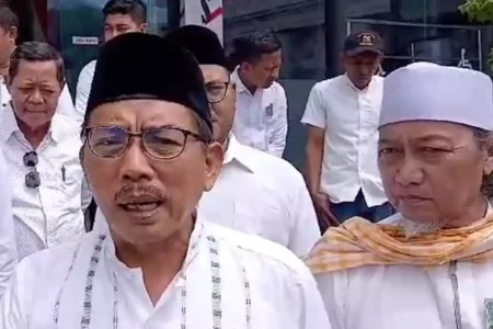 PKB Kota Pahlawan juga Polisikan Lukman Edy ke Polrestabes Surabaya Ketua DPC PKB Surabaya, M. Musyafak (Rama Indra/Beritajatim.com)
