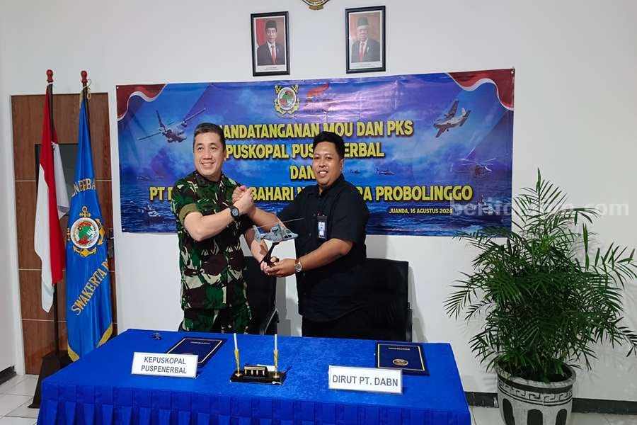 Badan Usaha Pelabuhan Milik Pemprov Jatim Gandeng Puskopal Puspenerbal