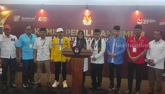 Dikepung Dukungan Parpol, Ipuk - Mujiono Pasang Target Suara Melambung di Pilbup Banyuwangi