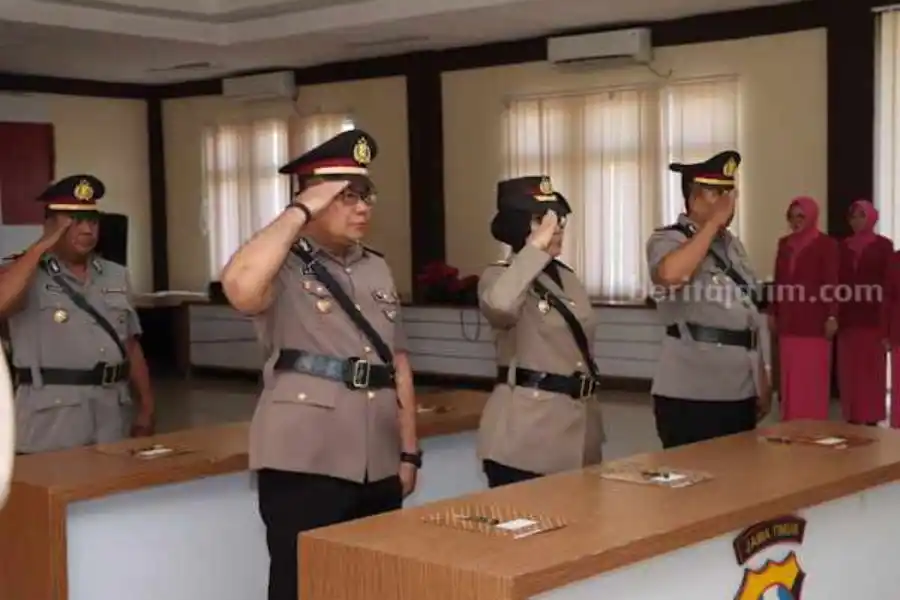 Pertama Kalinya, Kasat Lantas Polres Sumenep Dijabat Perempuan foto berita jatim