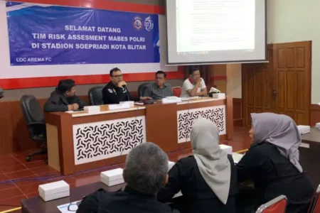 Assessment Awal, Stadion Soepriadi Blitar Layak Jadi Kandang Arema foto berita jatim