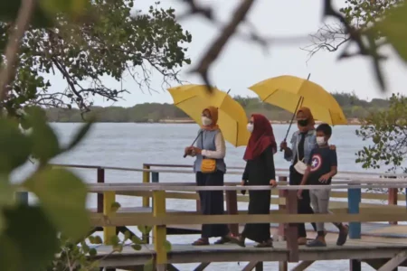 Taman Wisata Laut Labuhan, Cara PHE WMO Edukasi dengan Hati foto berita jatim