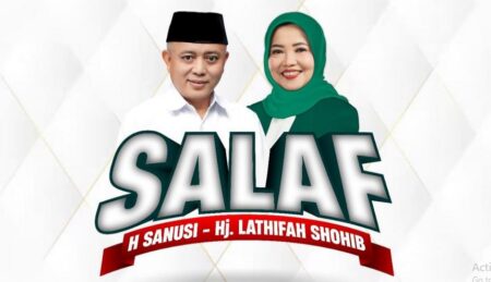 Sanusi Optimis Raih Banyak Suara di Pilbup Malang 2024 Sanusi -Lathifah