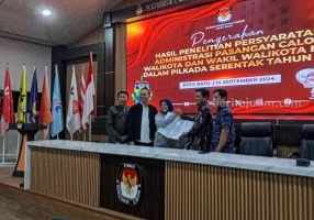 KPU Kota Batu Umumkan Hasil Penelitian Administrasi Bacakada