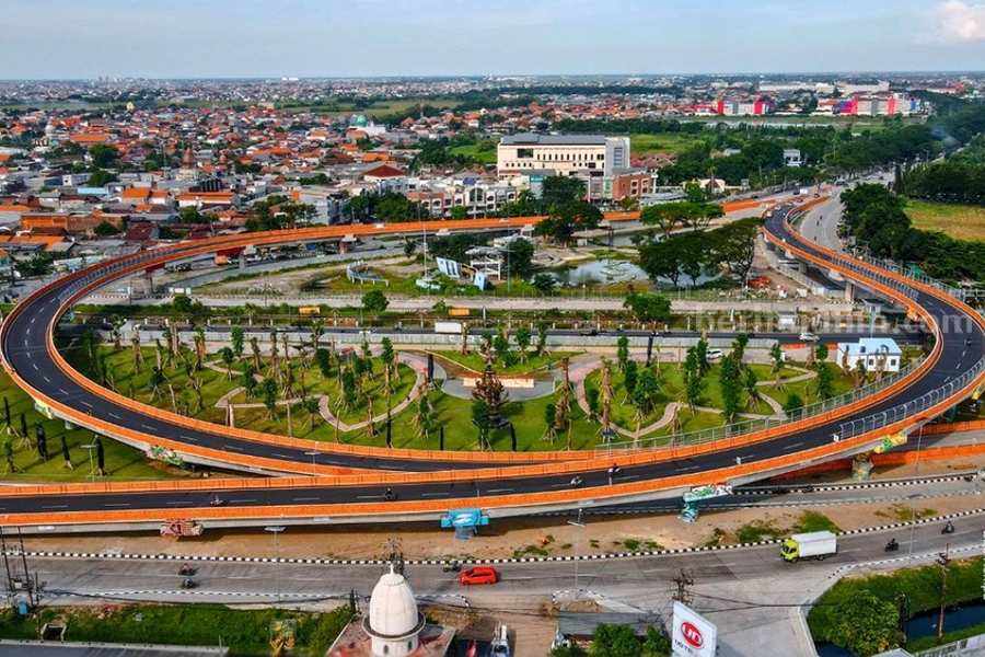 Besok, Flyover Djuanda Sidoarjo Diresmikan Presiden Jokowi