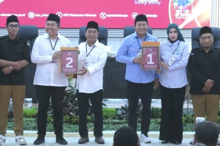 Ini Nomor Urut Paslon Pilkada Sidoarjo 2024