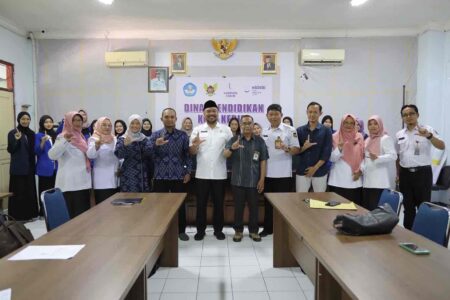 Mahasiswa asal Kota Kediri mengikuti kegiatan koordinasi dan lapor diri Program Kampus Mengajar.
