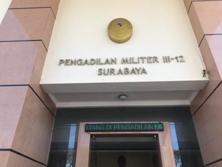 Oknum TNI Bunuh Driver Taksi Online di Sidoarjo Dituntut 12 Tahun