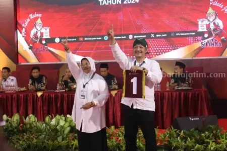DeWa Maknai Nomor Urut 1 Sinyal Kemenangan di Pilkada Kediri 2024 foto berita jatim