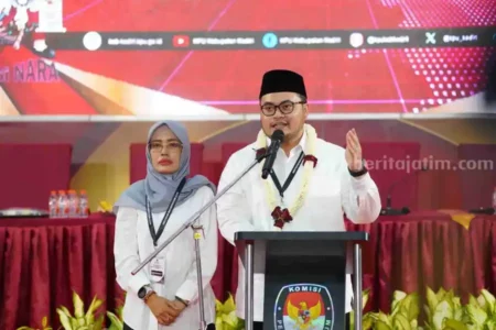 Pilkada Kabupaten Kediri, Dhito-Dewi Ogah Obral Program Fantastis foto berita jatim