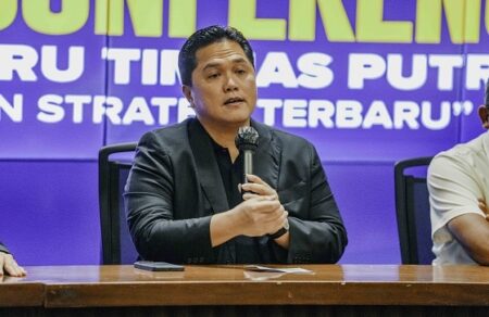PSSI Ancam Pengurangan Poin untuk Klub Penunggak Gaji Pemain Ketua Umum PSSI Erick Thohir