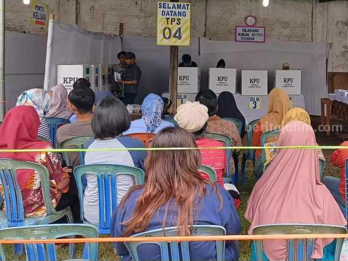Ilustrasi Pemilihan Umum (Pemilu) 2024. (Fitri Yuliani/beritajatim.com)
