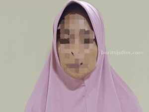Motif Ibu Kandung di Sumenep Jual Anaknya, Termakan Janji Dibelikan Vespa Tersangka E, ibu kandung yang menjual anaknya (Foto: Humas Polres Sumenep)