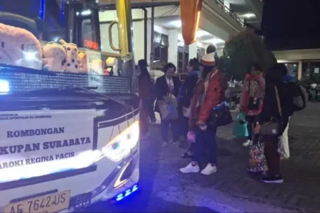 Umat Katolik Magetan Antusias Sambut Paus Fransiskus di Jakarta