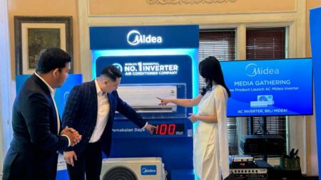 Midea Luncurkan AC Inverter Hemat Energi, Incar Pasar Surabaya