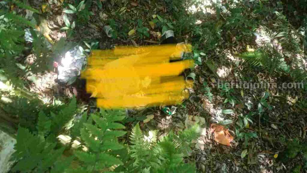 Mayat ditemukan di Blok Lembah Bang Tahura Raden Soerjo tepatnya di Dusun Pacet Selatan, Desa Pacet, Kecamatan Pacet, Kabupaten Mojokerto. [Foto : ist]