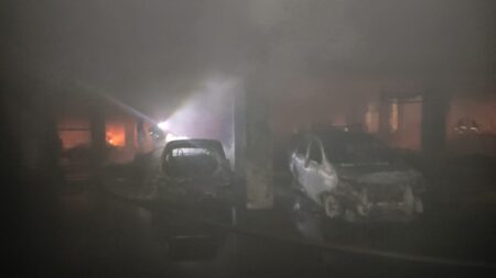Terparkir di Lantai 3, 11 Mobil Hangus Dalam Kebakaran Pasar Comboran Kota Malang