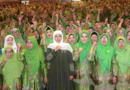 Harlah Muslimat NU ke-78 di Kota Batu: Khofifah Ajak Warga Perkuat Persatuan Nasional
