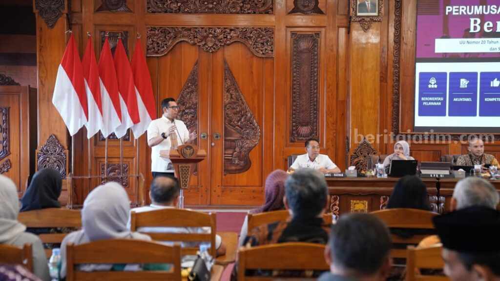 Pj Wali Kota Mojokerto, Moh Ali Kuncoro. [Foto: Misti/Beritajatim.com]