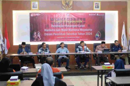 Ini 2 Paslon Wali Kota dan Wakil Wali Kota Mojokerto 2024-2029