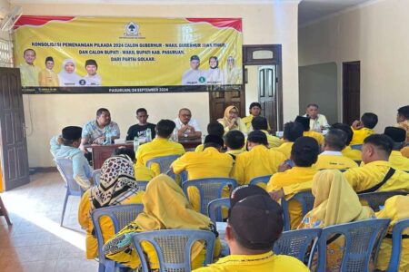 DPD Golkar Kabupaten Pasuruan Gelar Konsolidasi Pemenangan Pilkada 2024 DPD Golkar Kabupaten Pasuruan Gelar Konsolidasi Pemenangan Pilkada 2024