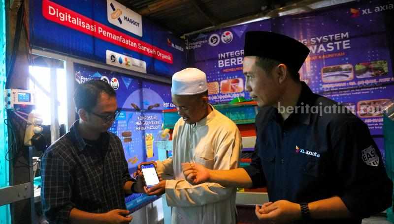 XL Axiata Gandeng Pesantren, IoT Bikin Budidaya Maggot dan Hidroponik Makin Canggih