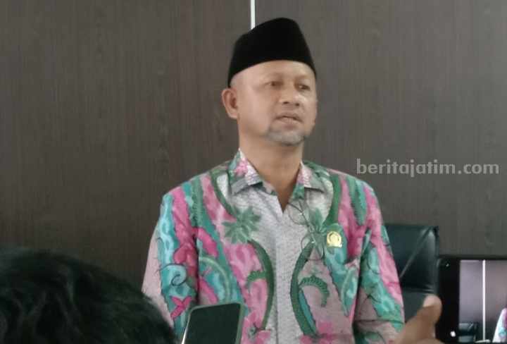 Pimpinan Sementara DPRD Pamekasan, Halili Yasin.