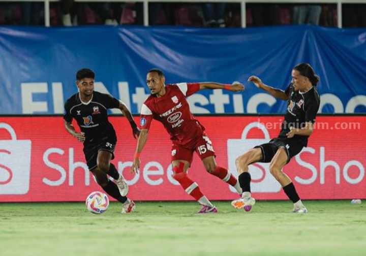 Laga Persis Solo menjamu Madura United FC, pada laga pekan ke-4 Liga 1 di Stadion Manahan Solo, Jum'at (13/9/2024). [Instagram/@persisofficial]