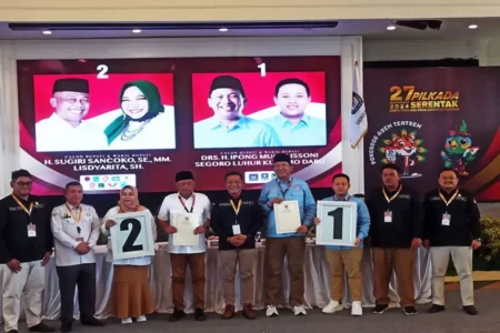 Pilkada Ponorogo 2024: Ipong-Luhur Nomor 1, Sugiri-Lisdyarita Nomor 2