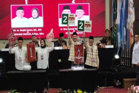 Dua Paslon Kabupaten Pasuruan Sudah Ambil Nomor Urut, Ini Daftarnya