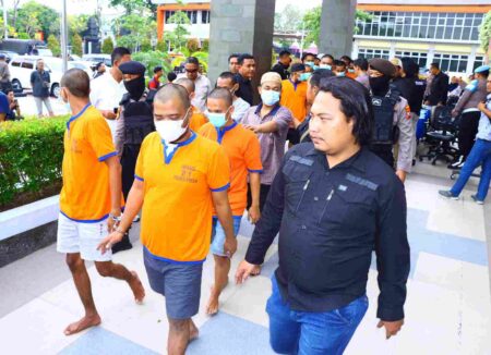39 Tersangka Kasus Narkoba di Gresik Dijebloskan ke Penjara
