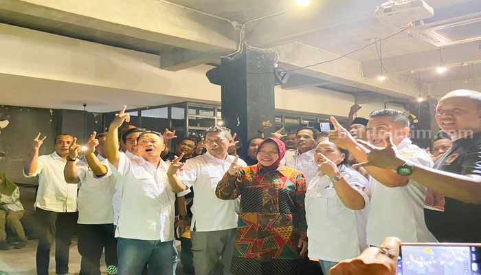 BRIM - 08 bersama calon gubernur Jawa Timur Tri Rismaharini (dok. Rama Indra/beritajatim.com)