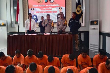 Polres Kabupaten Pasuruan Ungkap Kasus Narkoba Besar, Amankan Sabu 1 Kilogram