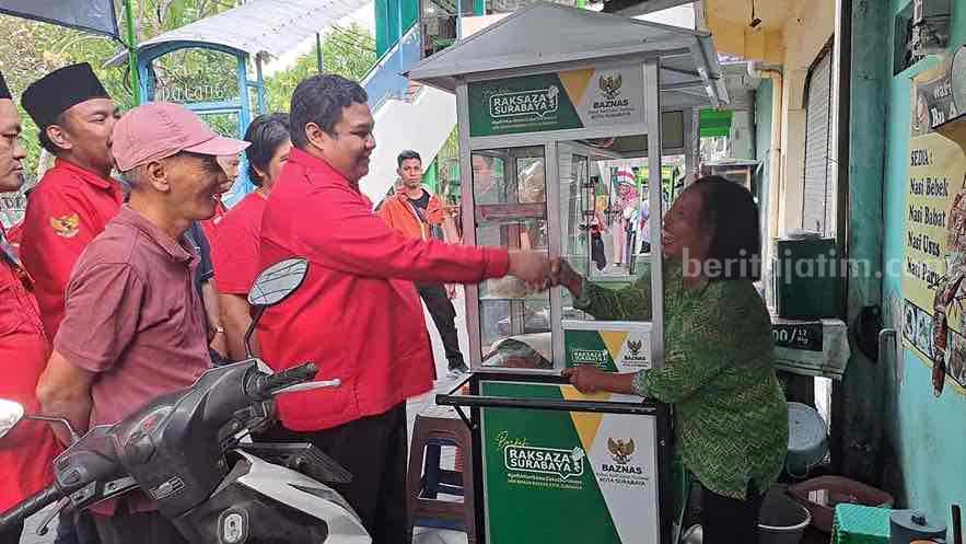 PDI Perjuangan (PDIP) Surabaya blusukan di Kelurahan Tembok Dukuh, Kecamatan Bubutan