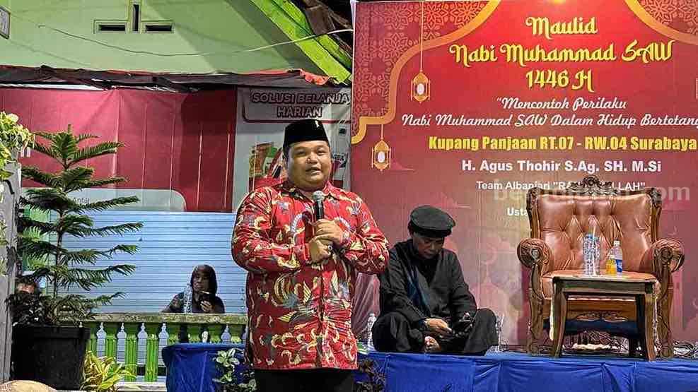 PDIP Surabaya Ajak Warga Teladani Nabi Muhammad: Kedepankan Kepentingan Orang Banyak