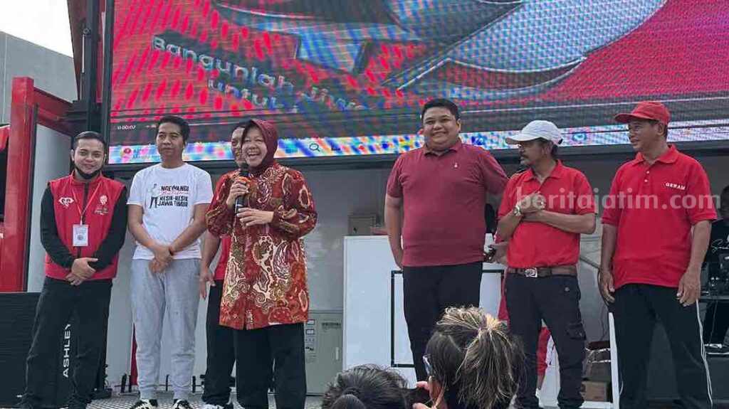 SICITA Mulyorejo Surabaya, Risma Janji SMA/SMK Gratis: Wajib Belajar 12 Tahun Mutlak! foto beritajatim