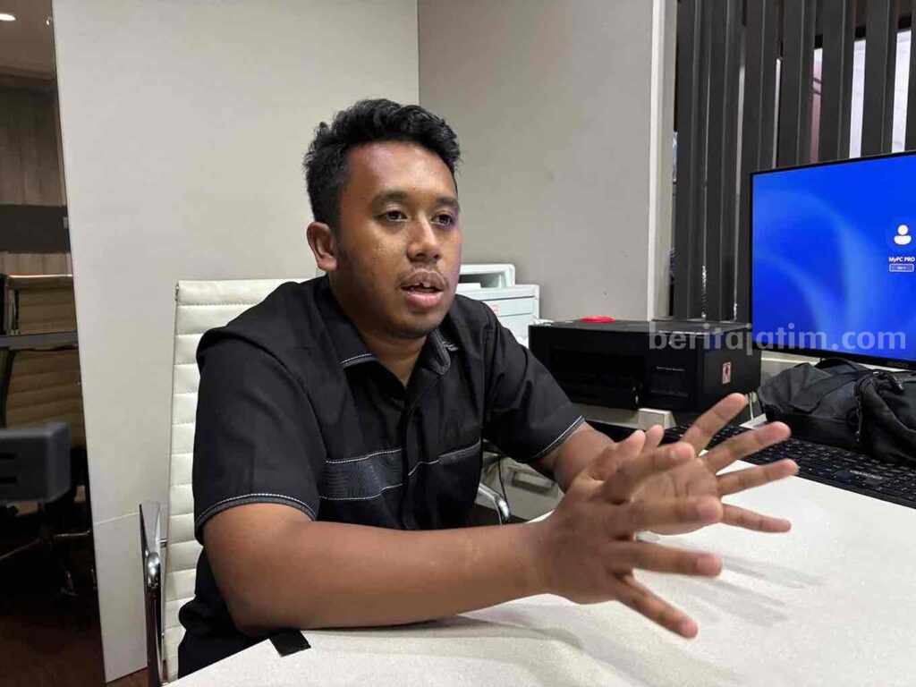 Anggota DPRD Surabaya, Bagas Iman Waluyo.