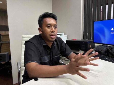 Anggota DPRD Surabaya, Bagas Iman Waluyo.