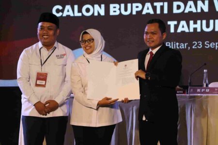 Pilbup Blitar, Dana Awal Kampanye Rini-Goni Lebih Banyak dari Rijanto-Beky