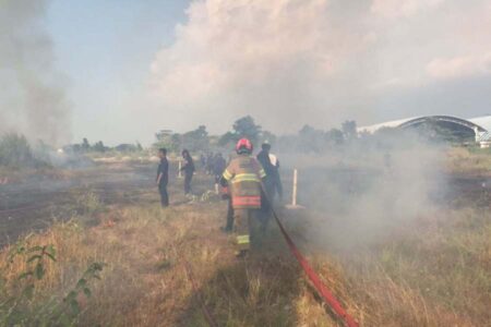 Kebakaran Lahan di Bojonegoro Meningkat Sepanjang Agustus 2024 foto berita jatim