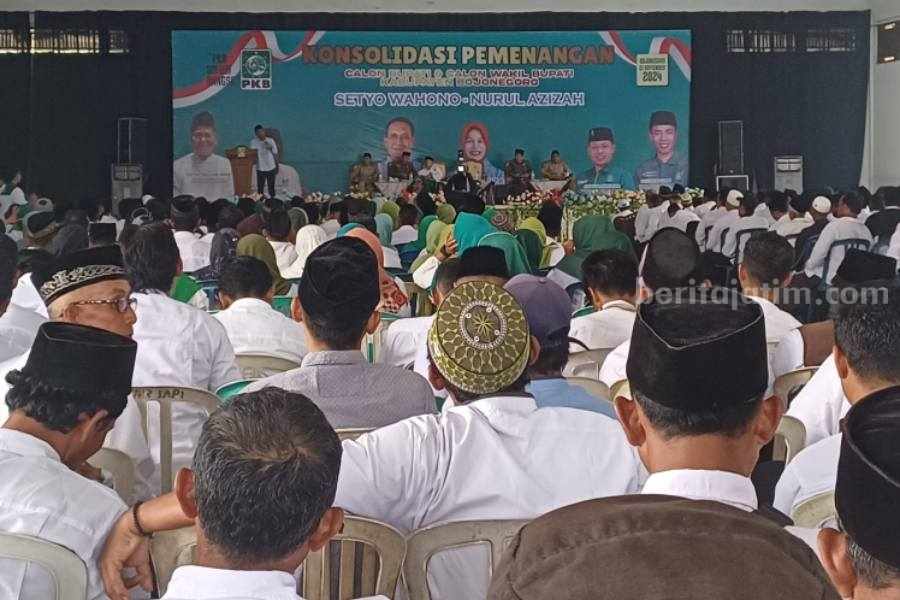 Dihadapan Ribuan Anggota PKB, Setyo Wahono Sebut akan Fokus Peningkatan Pendidikan