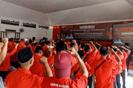 PDIP Bojonegoro Gelar Rakercabsus Pemenangan Pilkada 2024 foto beritajatim