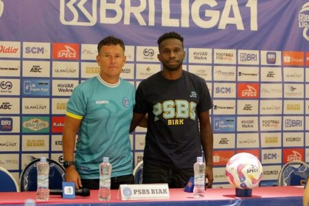 PSBS Biak Siap Gegerkan Persebaya dan Lanjutkan Momentum Kemenangan
